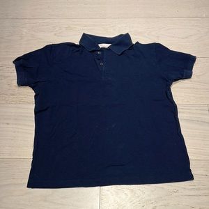 Luca Faloni Blue Polo Size M